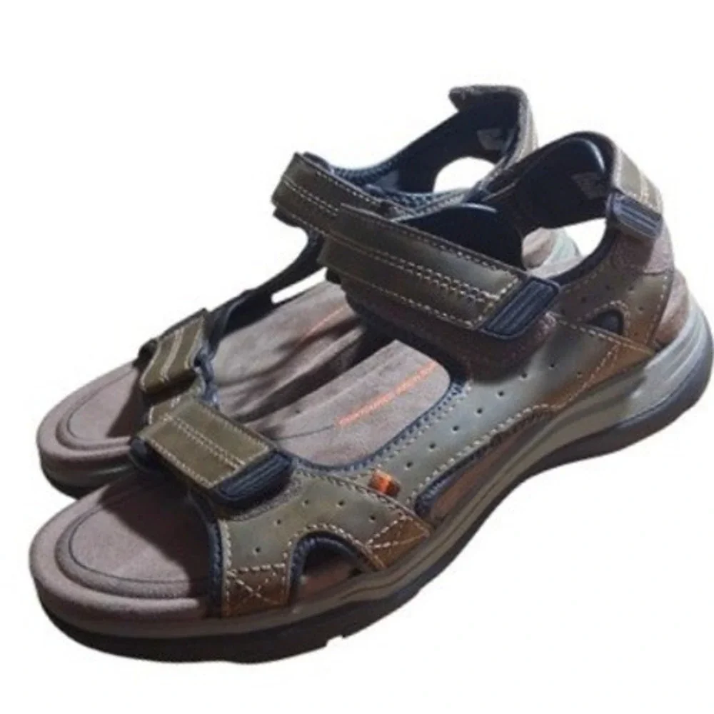 Ozark Trail Men's size 11 River Sport Terrain Adventure Hike Ankle Strap Sandals